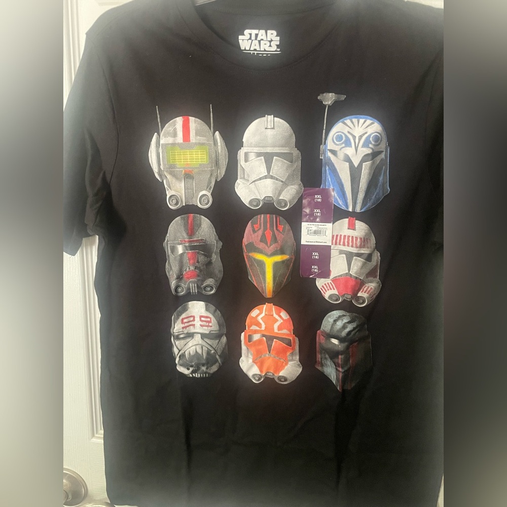 Star Wars Black Short Sleeve Tee